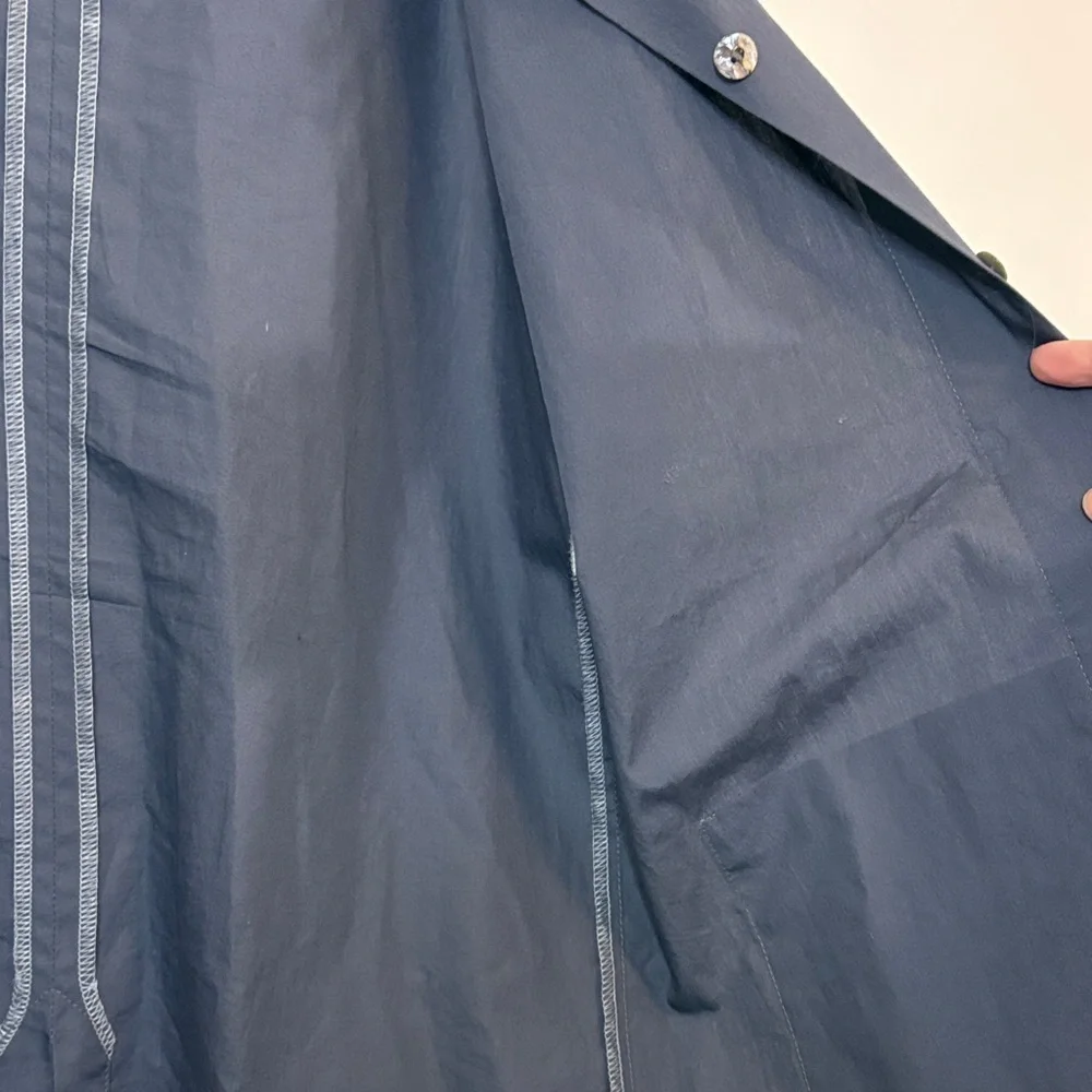 Vitamin Brushed Navy Painter’s Jacket 100% Cotton size S